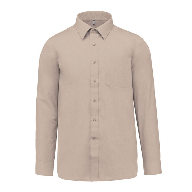 CHEMISE PUBLICITAIRE HOMME ML 'KARIBAN' - angora