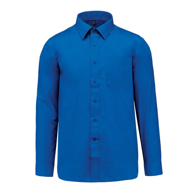 CHEMISE PUBLICITAIRE HOMME ML 'KARIBAN' - bleu royal