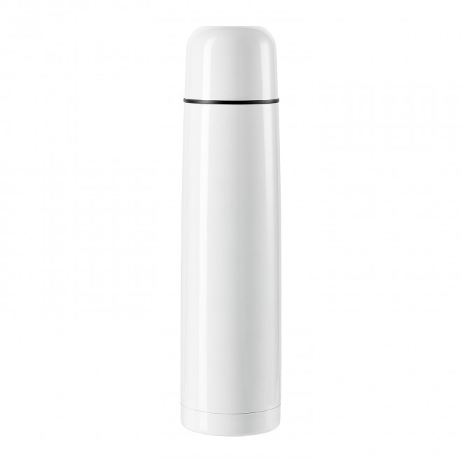 BOUTEILLE ISOTHERME PERSONNALISABLE 1L 'ISOLA' - blanc