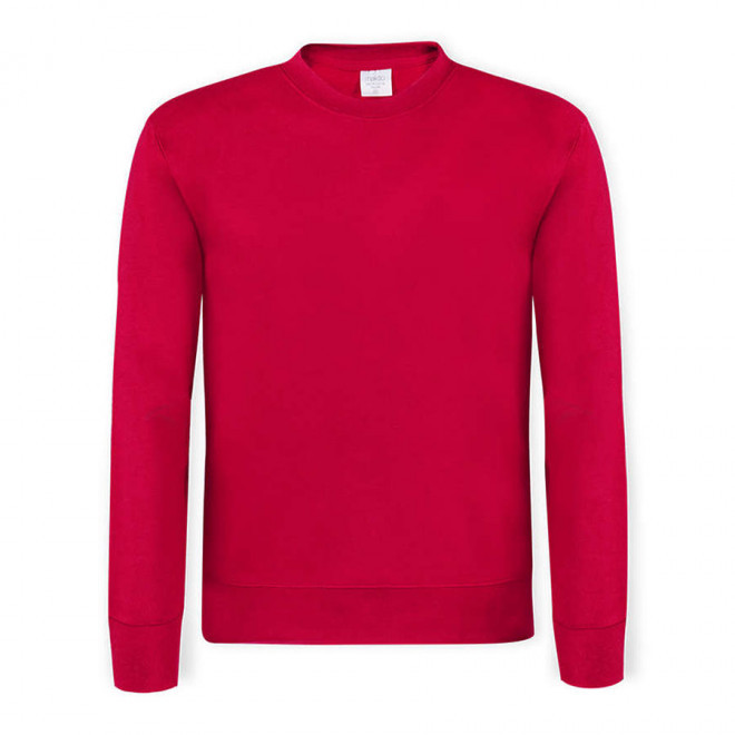 SWEAT PERSONNALISABLE COL ROND 'SANDO' - rouge