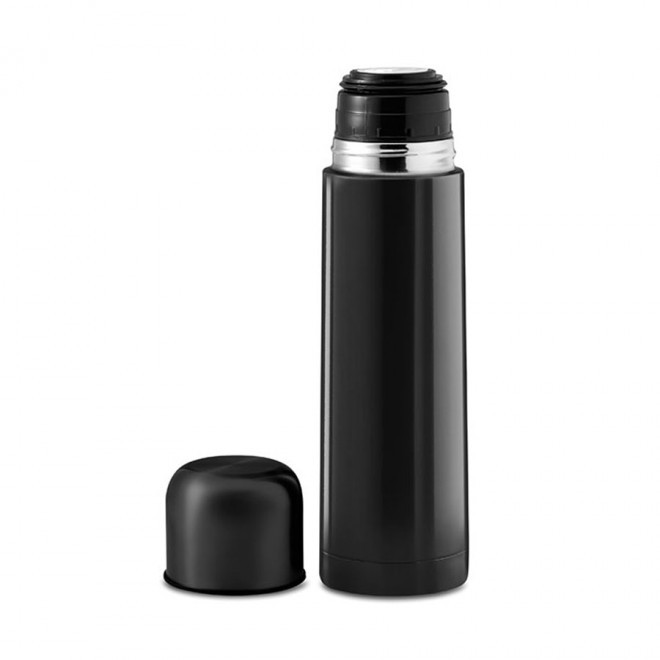 GOURDE PERSONNALISABLE 500ML 'CHATEL'  - noir