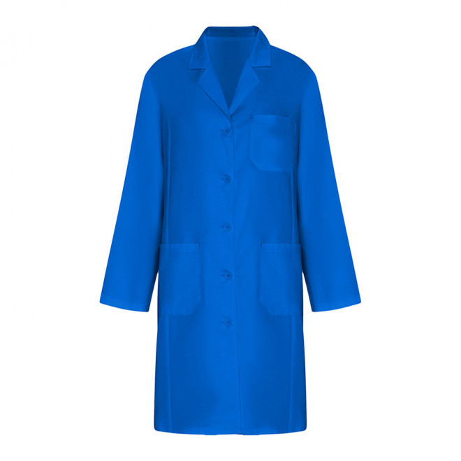 BLOUSE MEDICALE PERSONNALISABLE FEMME 'RESEARCH' - bleu royal