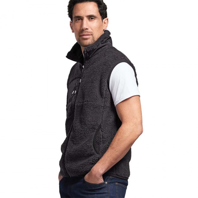 BODYWARMER PERSONNALISABLE HOMME SHERPA MUSTAGHATA® 'INUIT - gris