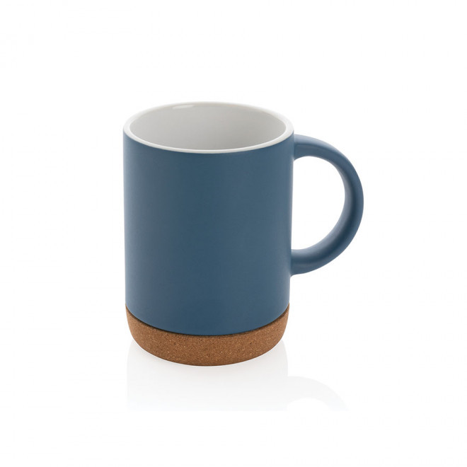 MUG PERSONNALISABLE CERAMIQUE LIEGE 280 ML 'NANOUK' - bleu