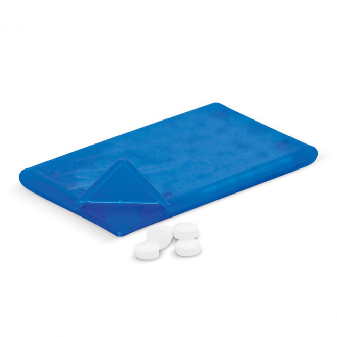 BOITE PERSONNALISABLE BONBONS 'SKITTY RECTANGLE' 4J - bleu