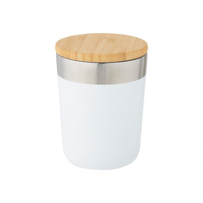 MUG PERSONNALISÉ ISOTHERME 300 ML 'LIRANA' 4J - blanc