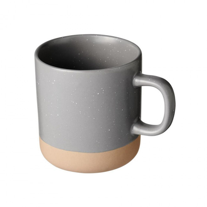MUG PERSONNALISABLE EN CÉRAMIQUE 'POUNTO' 4 JOURS - gris