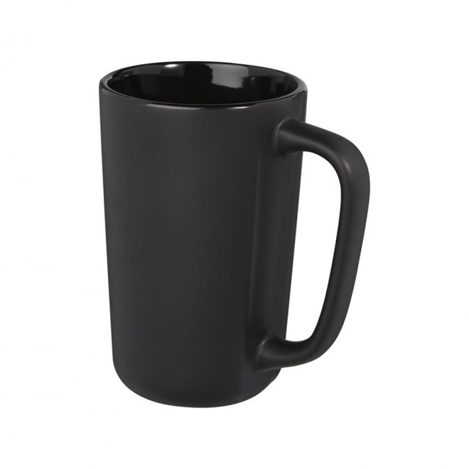 MUG PERSONNALISABLE EN CÉRAMIQUE 'PERKO' - noir