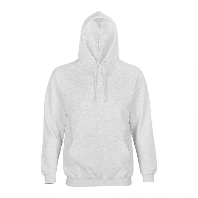 SWEAT À CAPUCHE PERSONNALISABLE 'CONDOR' - blanc chiné