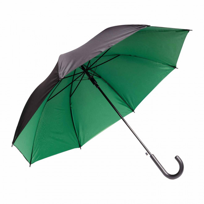 PARAPLUIE PERSONNALISABLE AUTOMATIQUE 'INVERNESS' - noir/vert