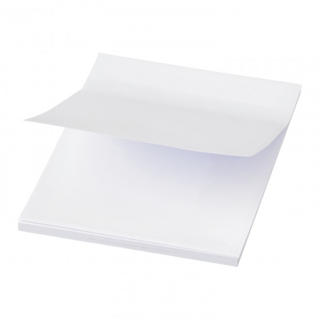 MEMOS REPOSITIONNABLES PUBLICITAIRES 'FORNOTE' 7,5x7,5 CM - blanc