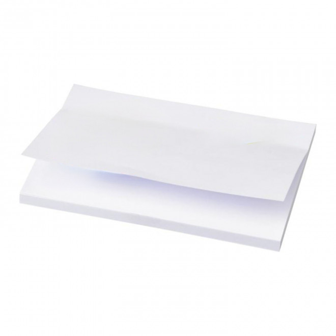 MEMOS REPOSITIONNABLES PUBLICITAIRES 'FORNOTE' 10x7.5 CM - blanc