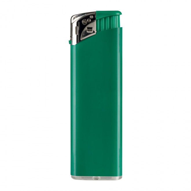 BRIQUET PERSONNALISÉ RECHARGEABLE PIEZO 'SATURNE' - vert