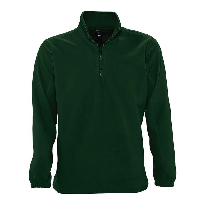 SWEAT-SHIRT PUBLICTAIRE MIXTE POLAIRE 'NESS' 300 GR/M² 72H - vert sapin