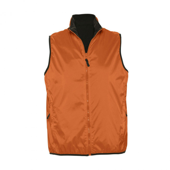 BODYWARMER MIXTE REVERSIBLE 'WINNER' 210 GR/M² - orange