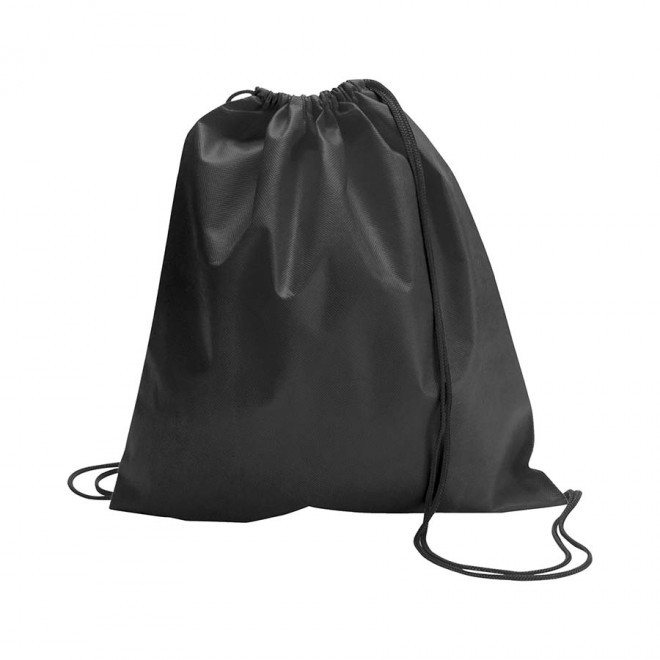 SAC A DOS PERSONNALISABLE NON TISSE 80G/M² 'TIVO' - noir