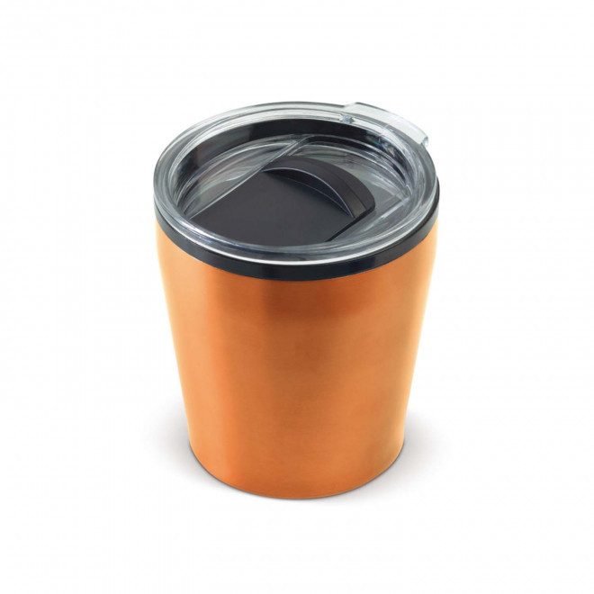 MUG À CAFÉ PERSONNALISÉ À EMPORTER 180 ML 'NIZZIE' - orange