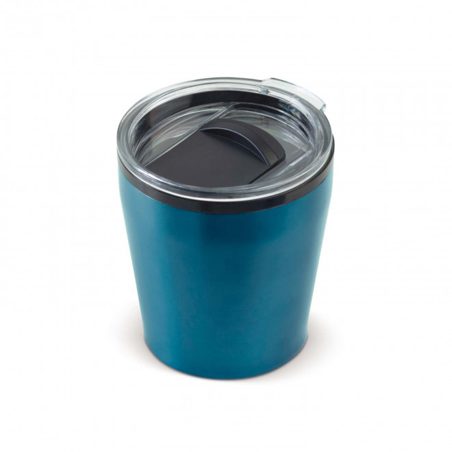 MUG À CAFÉ PERSONNALISÉ À EMPORTER 180 ML 'NIZZIE' - bleu clair