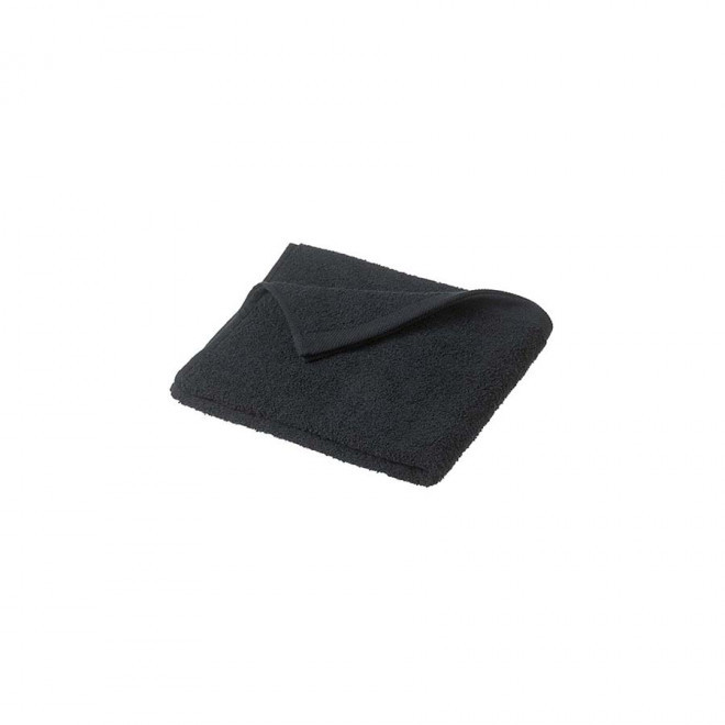 SERVIETTE PUBLICITAIRE 30x50 CM 'ALPHA' - noir