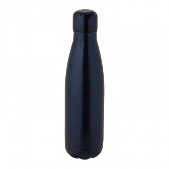 BOUTEILLE PERSONNALISABLE 500 ML 'COVER RECYCLE' - marine