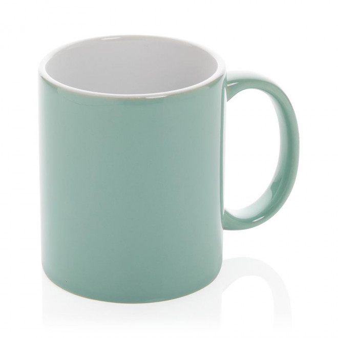MUG PERSONNALISÉ EN CÉRAMIQUE 350 ML 'DOKIO' - vert