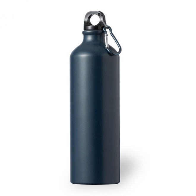 GOURDE EN MÉTAL MATE PUBLICITAIRE 800ML  'MAKALU' - bleu marine