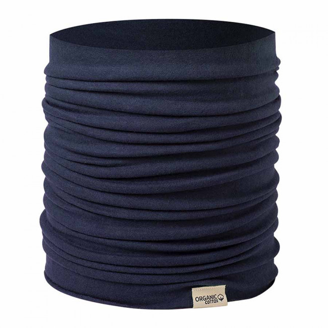 CACHE-COU PERSONNALISÉ 'MADY BIO' - bleu marine