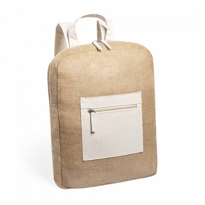 SAC A DOS PUBLICITAIRE 'KEMBA' - beige