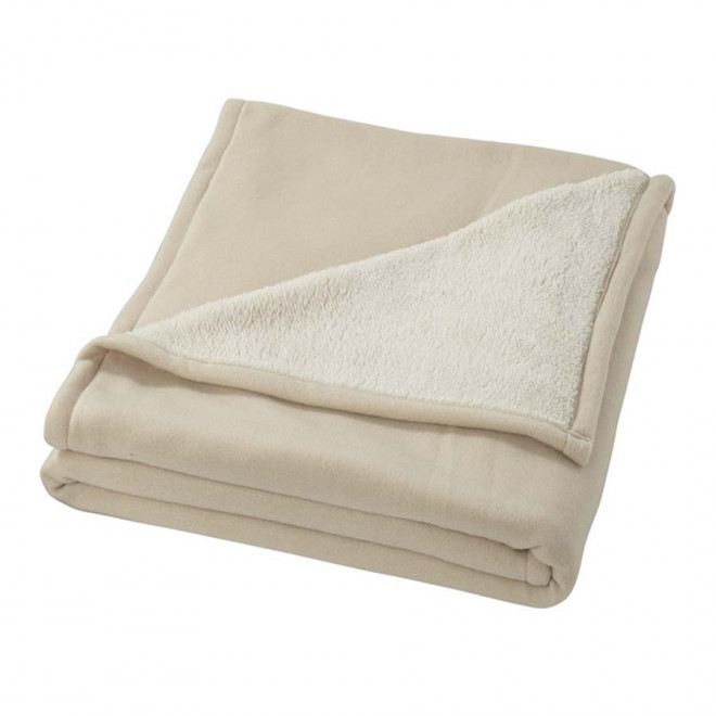 COUVERTURE PERSONNALISABLE 'VOLNA' - blanc cassé