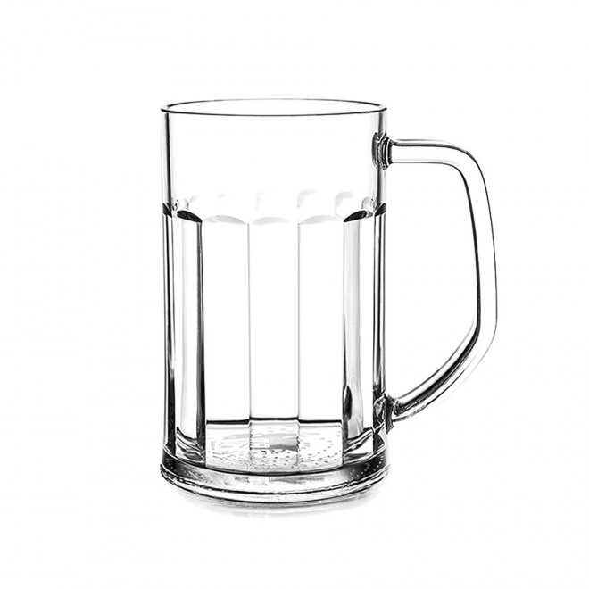 VERRE À BIÈRE PERSONNALISABLE 350 ML 'BERA MINI' - transparent