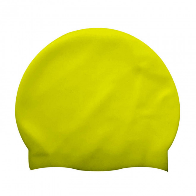 BONNET DE BAIN SILICONE PERSONNALISABLE 'BALISTE LIGHT' - jaune