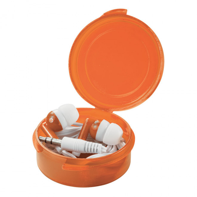 ÉCOUTEURS PERSONNALISÉS 'MUSIC' - orange