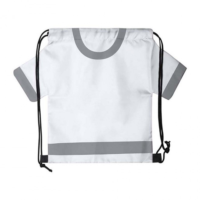 SAC PERSONNALISÉ MAILLOT AVEC CORDELETTE MAILLOT ADULTE 'TROKA' - blanc