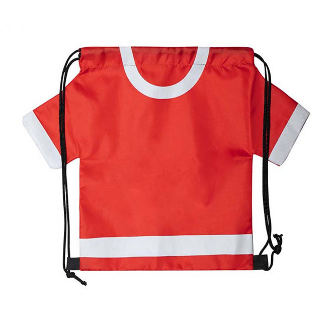 SAC PERSONNALISÉ MAILLOT AVEC CORDELETTE MAILLOT ADULTE 'TROKA' - rouge