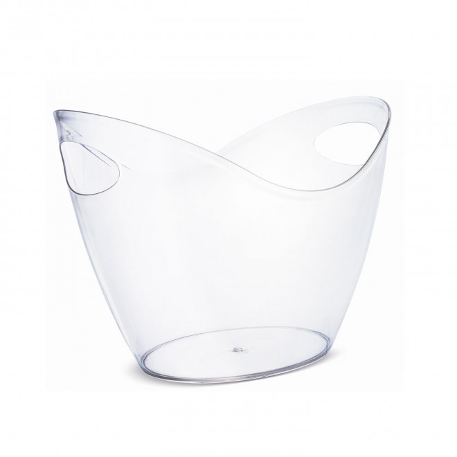 SEAU A BONBONS PERSONNALISABLE 4L 'CANDYBAR CLEAR' - transparent