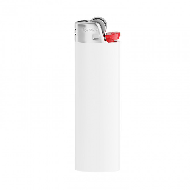 BRIQUET BIC HOLOGRAPHIQUE PERSONNALISABLE 'FIREFLAMME' - blanc j26