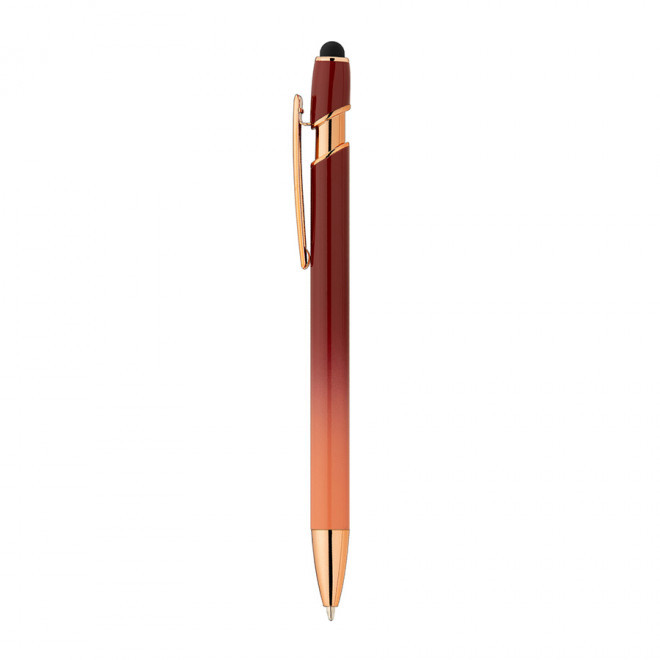 STYLO PUBLICITAIRE 'PRINCY OMBRE ALPHA' - burgundy