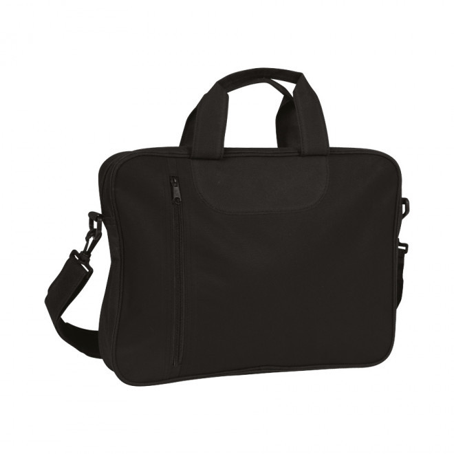 SACOCHE CONGRÈS PERSONNALISÉE 'HAMBOURG' - noir