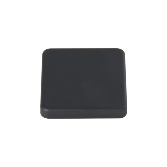 MAGNET PUBLICITAIRE CARRÉ COULEUR 'WILMA' - noir 3 cm