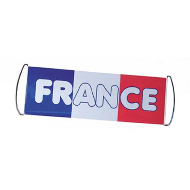 BANNIÈRE SUPPORTER FRANCE 'BANNIF' - bleu/blanc/rouge
