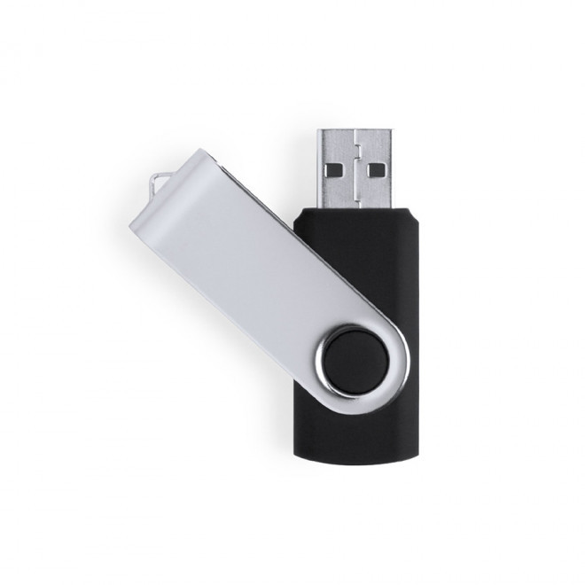 CLÉ USB PERSONNALISÉE 'TWISTER' 32 GO - noir