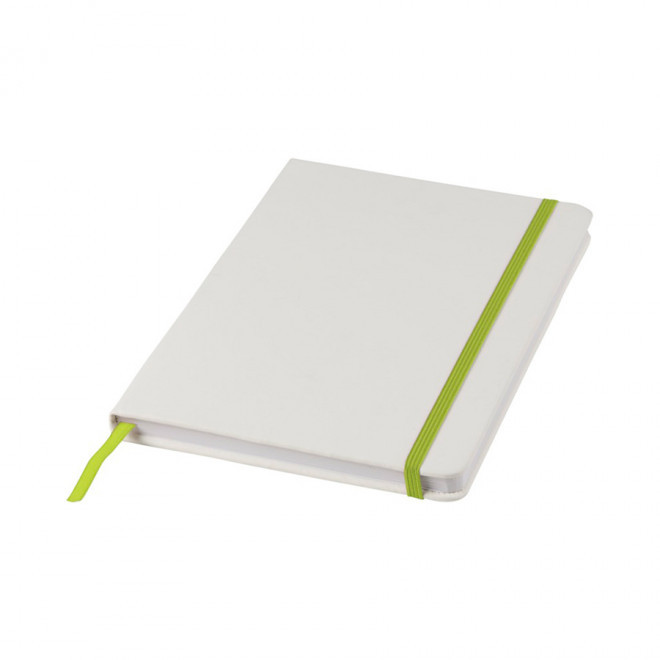 CARNET PUBLICITAIRE A5 'AURELIEN' - blanc/vert
