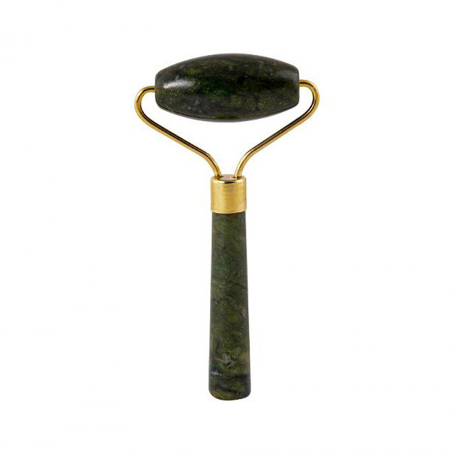 ROULEAU DE MASSAGE POUR VISAGE PERSONNALISÉ EN JADE 'REPO' - jade