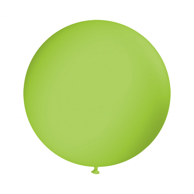  BALLONS DE BAUDRUCHE GÉANTS PERSONNALISÉS 'LUFTA' - vert clair