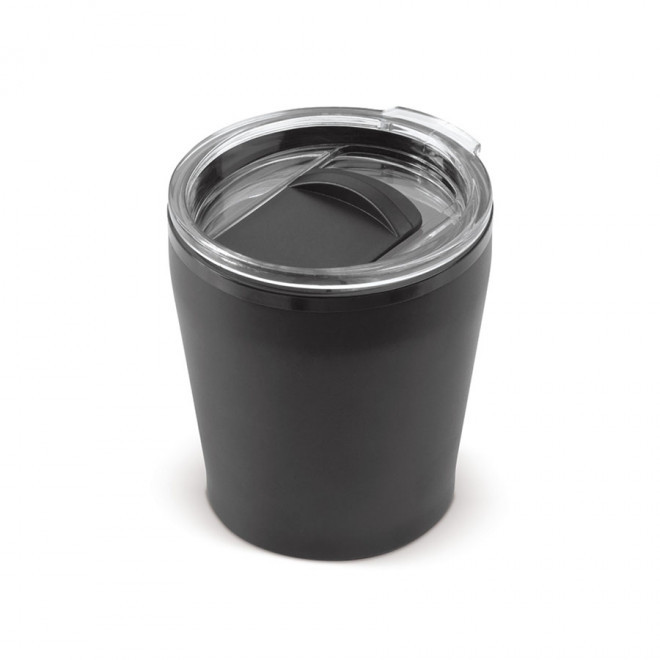 MUG À CAFÉ PERSONNALISÉ À EMPORTER 180 ML 'NIZZIE' 4 JOURS - noir