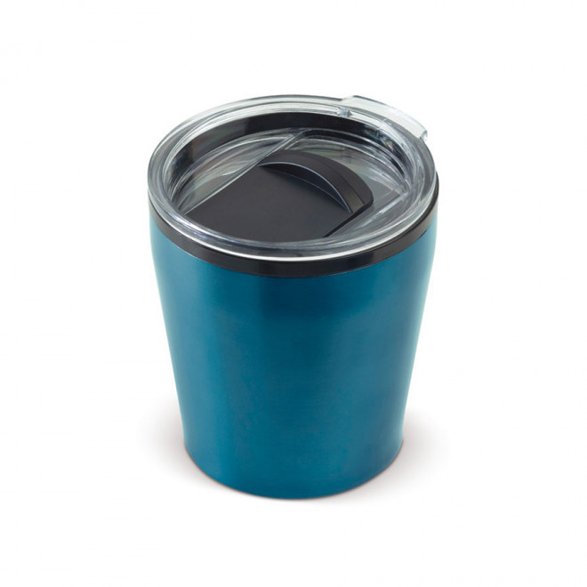MUG À CAFÉ PERSONNALISÉ À EMPORTER 180 ML 'NIZZIE' 4 JOURS - bleu clair