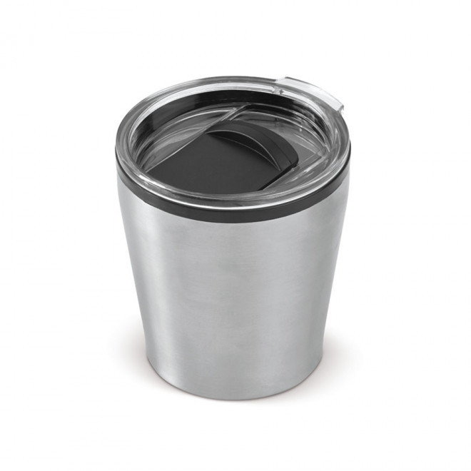 MUG À CAFÉ PERSONNALISÉ À EMPORTER 180 ML 'NIZZIE' 4 JOURS - argenté