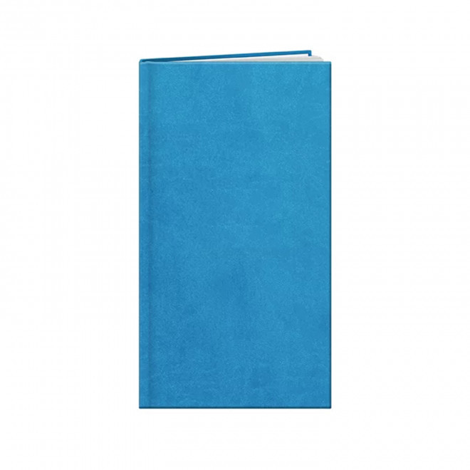 AGENDA DE POCHE 9,5x16,5 PERSONNALISABLE 'BUCKINGHAM' - bleu clair