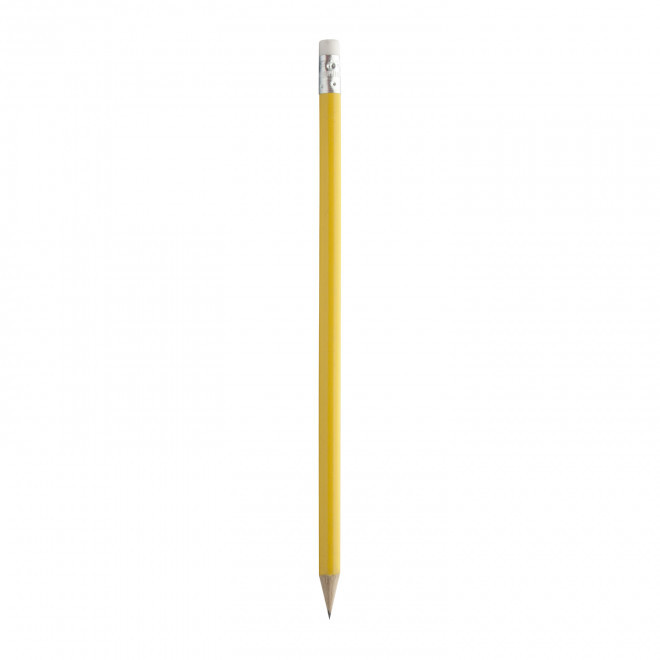 LOT DE 100 CRAYONS À PAPIER PUBLICITAIRES 'ETHAN' - jaune