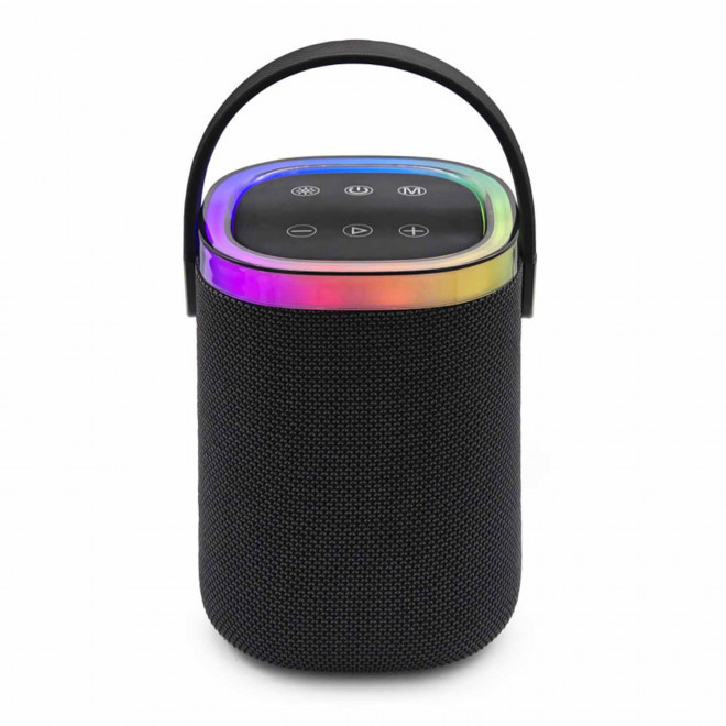 ENCEINTE BLUETOOTH PERSONNALISEE 'POW' - noir